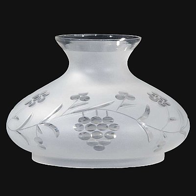 Hand Cut "Grapes" Solar Style Shade - 7" Fitter
