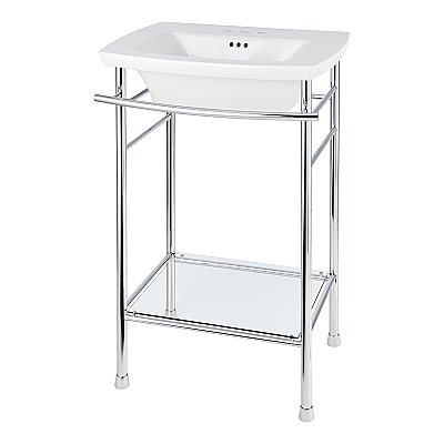 American Standard Edgemere® Fire Clay Sink Basin Top - 4" Centerset