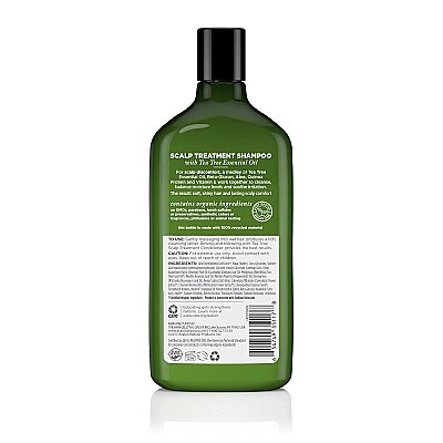 Avalon Organics Scalp Treatment - Tea Tree Shampoo - 14 oz