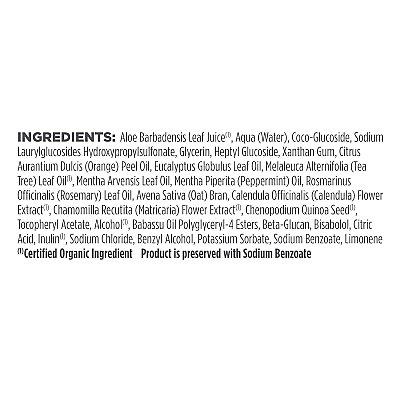 Avalon Organics Scalp Treatment - Tea Tree Shampoo - 14 oz
