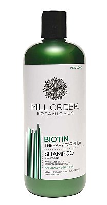 Mill Creek Botanicals Biotin Shampoo - Peppermint - 14 ounces