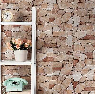 Andorra Ocre 10-3/8" x 18-3/4" Ceramic Wall Tile - 8 Tiles Per Case - 10.88 Sq. Ft.