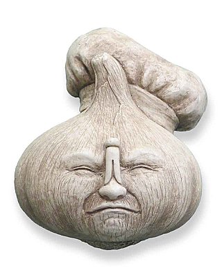Carruth Studios "Chef Stinks-a-Lot" Cast Concrete Wall Plaque