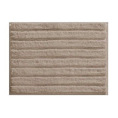 Small Microfiber Verto Bath Rug - Linen