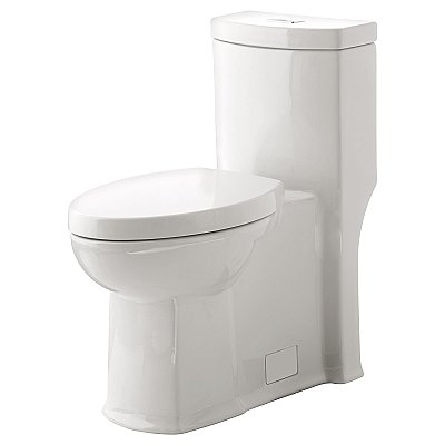 American Standard Boulevard® One-Piece Dual Flush 1.6 gpf/6.0 Lpf and 1.1 gpf/4.2 Lpf Chair Height Elongated Toilet With Seat