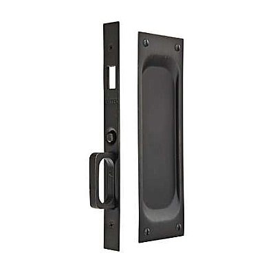 Classic Pocket Door Mortise Lock Set - Dummy