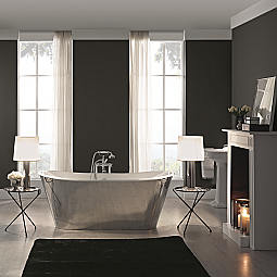 Cheviot Cast Iron 68" Iris Contemporary Freestanding Bathtub