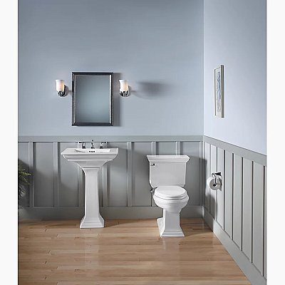 Kohler Memoirs® Stately 24-1/2" Pedestal Bathroom Sink - White
