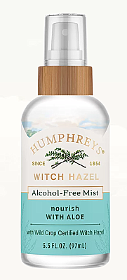 Nourish: Witch Hazel + Aloe Alcohol-Free Toner Mist - 3.3 oz.