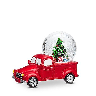 Small Truck with Snow Globe