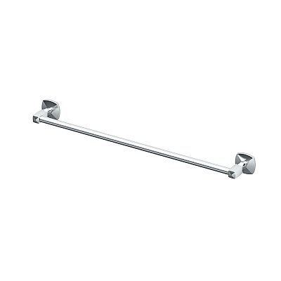 Jewel Solid Brass 18" Towel Bar - Chrome