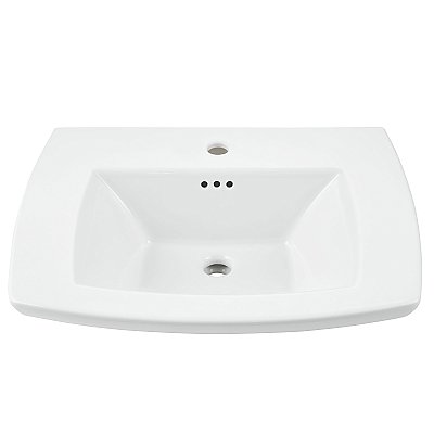 American Standard Edgemere® Fire Clay Sink Basin Top - Single Hole Drilling