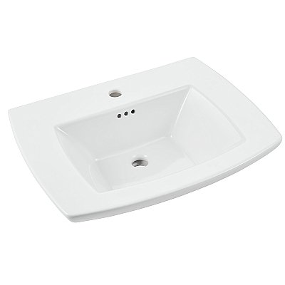 American Standard Edgemere® Fire Clay Sink Basin Top - Single Hole Drilling