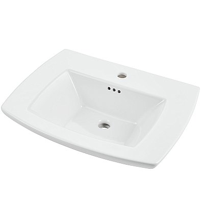 American Standard Edgemere® Fire Clay Sink Basin Top - Single Hole Drilling