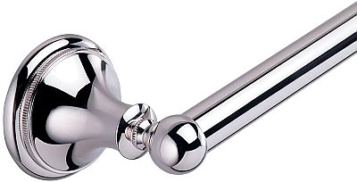Laurel Ave Solid Brass 18" Towel Bar - Polished Nickel
