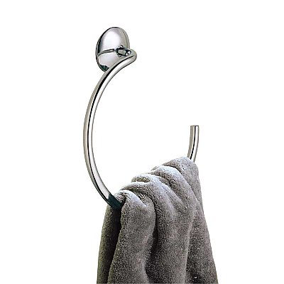 Classico Bathroom Towel Ring - Polished Chrome