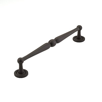 Atherton 8" on Center Pull with Backplates Oil Rubbed Bonze