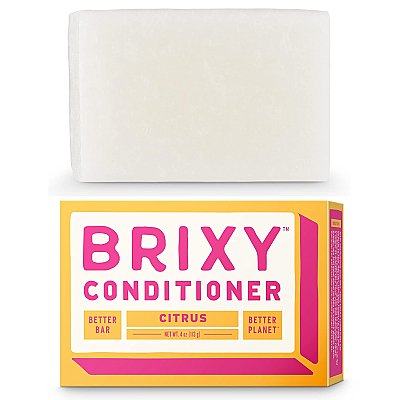 BRIXY Conditioner Bar for Hydration & Softness - Citrus - 4 oz