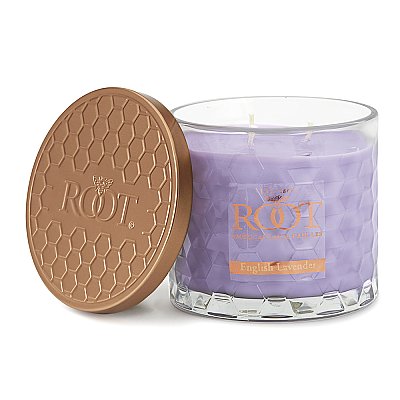 Root Candles English Lavender 3-Wick Honeycomb Candle