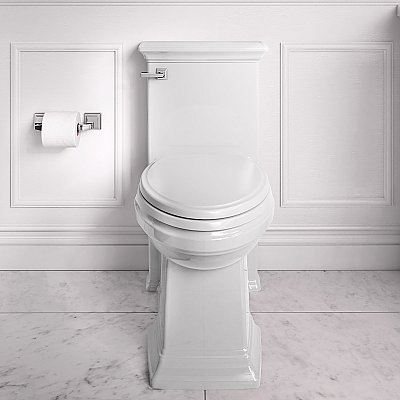 American Standard Town Square® S One-Piece 1.28 gpf/4.8 Lpf Chair Height Elongated Toilet With Seat