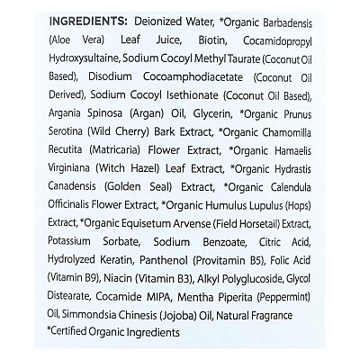Mill Creek Botanicals Biotin Shampoo - Peppermint - 14 ounces