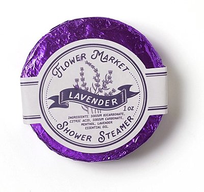 Aromatherapy Shower Steamers – Flower Market Scents - Lavender