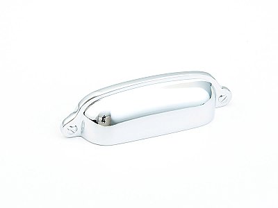 Schaub Country Cup or Bin Pull 3" On Center - Multiple Finishes