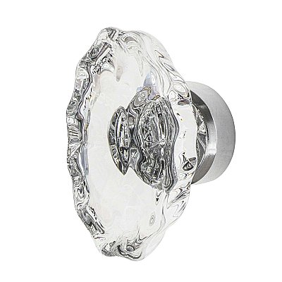 Nostalgic Warehouse Chateau Crystal 1-3/4" Cabinet Knob in Bright Chrome