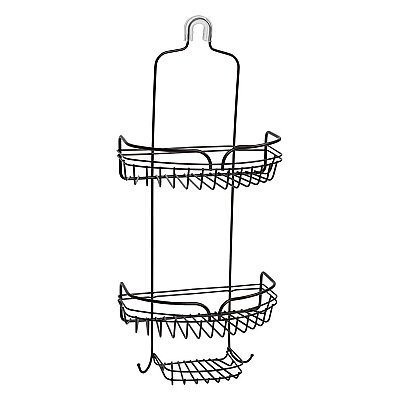 Zenna Home V-front Over-the-Showerhead Caddy - Oil Rubbed Bronze