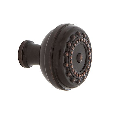 Nostalgic Warehouse Meadows Brass 1-3/8" Cabinet Knob in Timeless Bronze