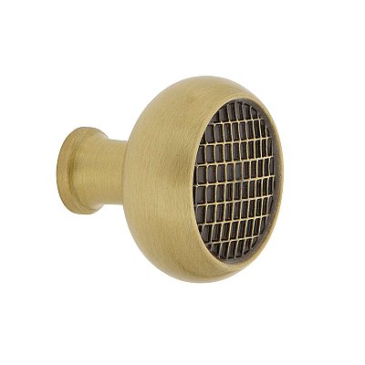 Nostalgic Warehouse Craftsman Brass 1-3/8" Cabinet Knob in Antique Brass