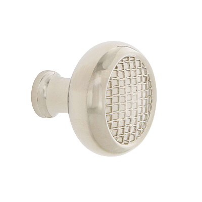 Nostalgic Warehouse Craftsman Brass 1-3/8" Cabinet Knob in Polished Nickel