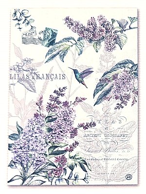 Michel Design Works Kitchen Towel - French Lilacs