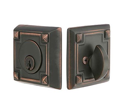 Emtek Arts & Crafts Style Deadbolt