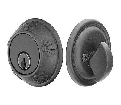Deadbolt: Tuscany Style Bronze