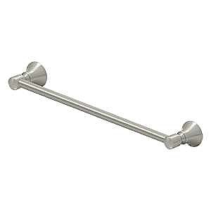 Contemporary Streamlined Series 24" Towel Bar - Brushed Nickel