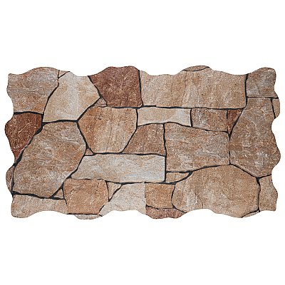 Andorra Ocre 10-3/8" x 18-3/4" Ceramic Wall Tile - 8 Tiles Per Case - 10.88 Sq. Ft.