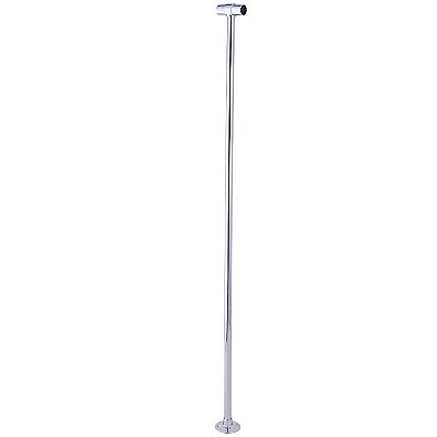 Kingston Brass Shower Curtain Enclosure Rail Support - Polished Chrome