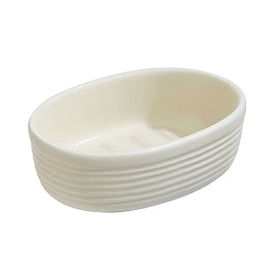 Elsa Ceramic Bathroom Soapdish