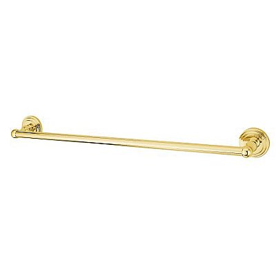 Milano Collection 24" Towel Bar - Polished Brass