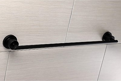 Kingston Brass Concord 24-Inch Towel Bar - Matte Black