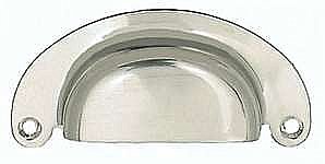 Drawer or Bin Pull - Brushed Nickel