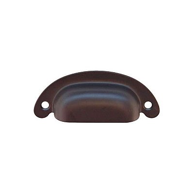 Small Drawer or Bin Pull - Oil Rubbed Bronze - 2-1/2" on Center