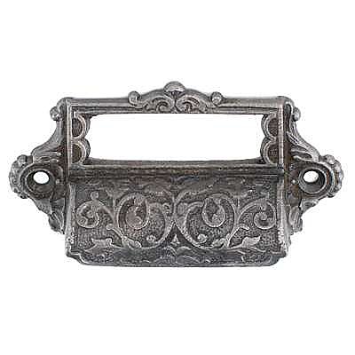 Iron Bin or Drawer Pull