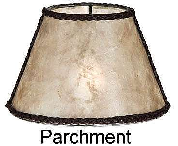 Mini Empire Shade, Parchment Color