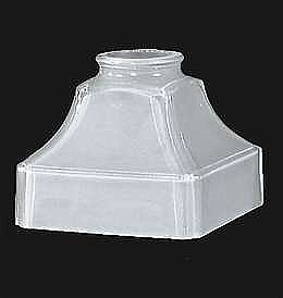 Mission Style inside sandblasted etch shade