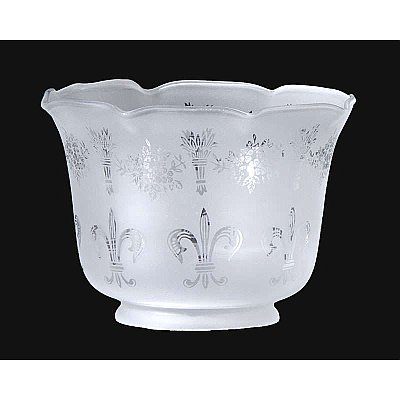Fleur-de-lis Gas Shade