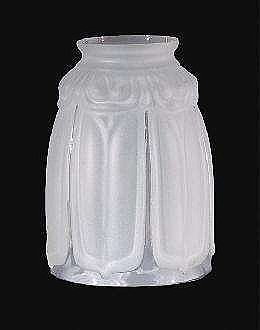 Clear and Frosted Panel Shade