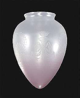 Satin Crystal Shade -Cranberry Tint
