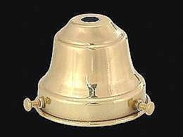 Spun Brass Fixture Shade Holder